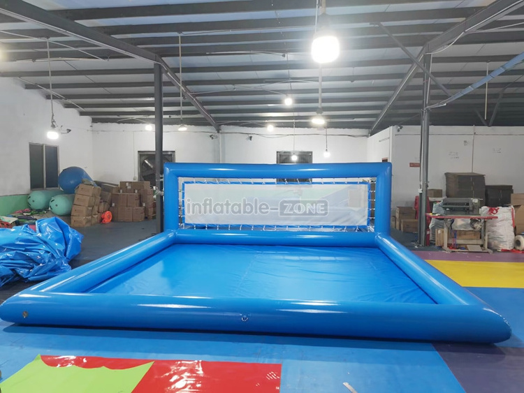 Sport games inflatable volleyball court rental,inflatable water volleyball court