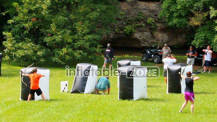 Wholesale cheap inflatable bunkers paintball for rental airtight paintball bunkers for sale