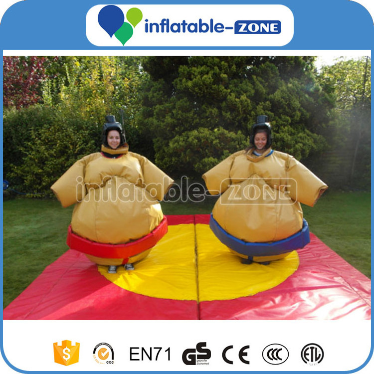 Inflatable Sumo game /kids sumo suit/ adults inflatable sumo wrestling suits