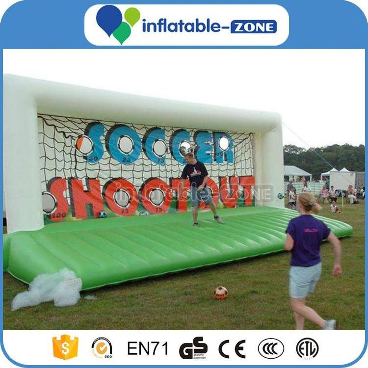 Inflatable football shoot game inflatable football darts inflatable soccer kick games