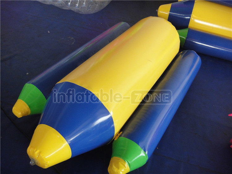 Newest inflatable flying fish banana boat, human inflatable water games, flyfish banana boat