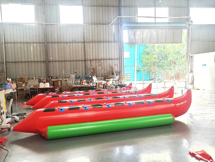 inflatable banana round for boat,3 person inflatable banana boat,8 pax inflatable sea banana boat for sale