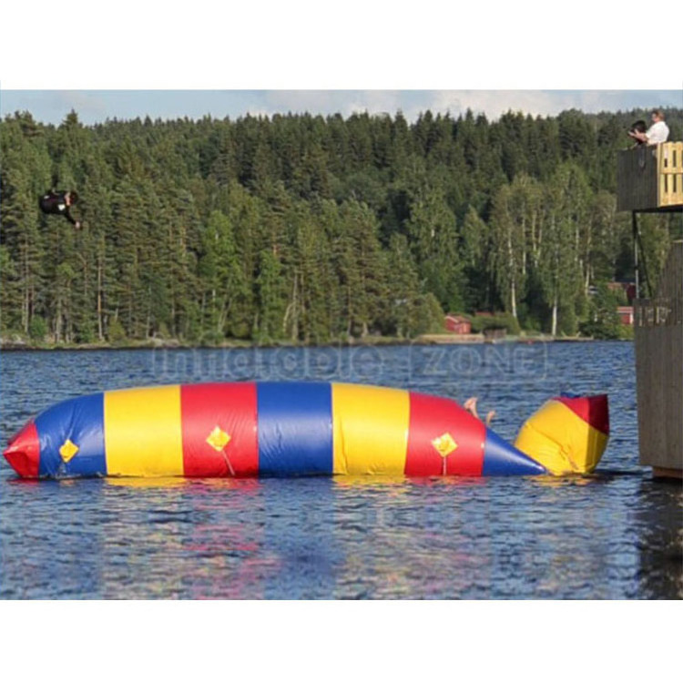 inflatable water jumping balloon, sport products inflatable water catapult blob