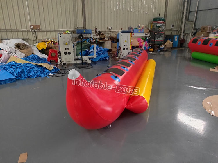 inflatable banana round for boat,3 person inflatable banana boat,8 pax inflatable sea banana boat for sale