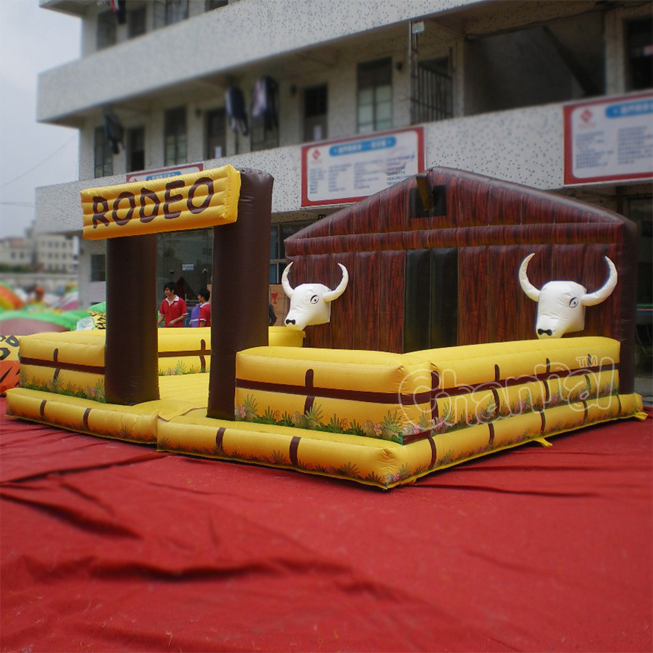 Cheap price inflatable kids mechanical rodeo bull for sale