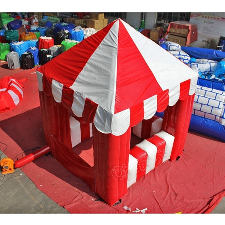 Portable small snack ticket inflatable booth tent for sale