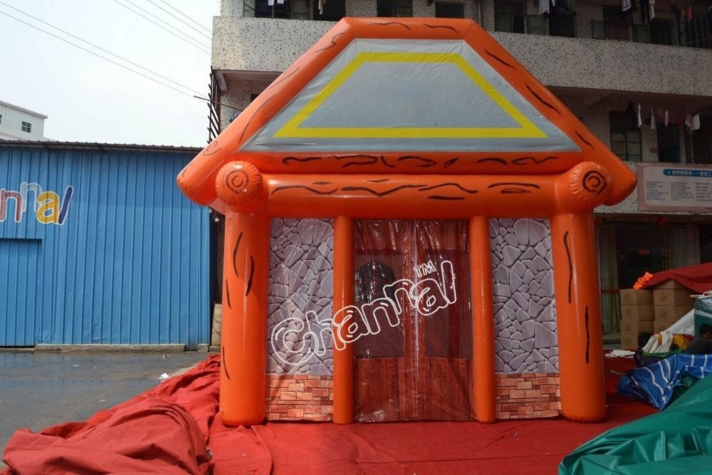 Kids Playing house heat seal pvc material inflatable tent adults pub