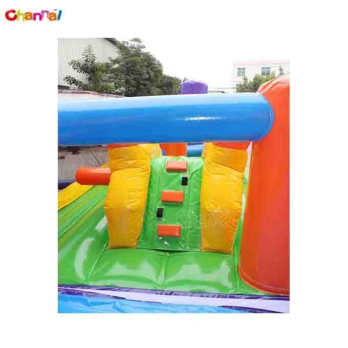 Channal Large Outdoor Water Slide Inflatables Toboggan for Kids for Sale Commercial Entertainment Trampoline