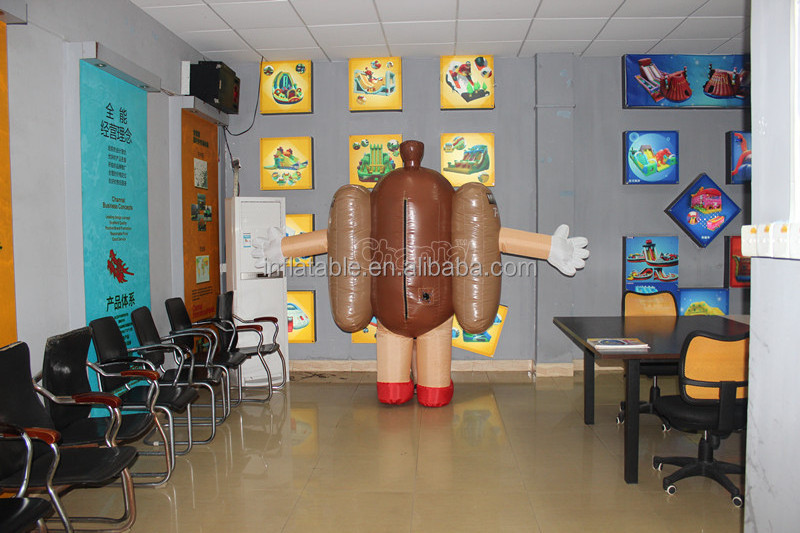 hot dog inflatable moving cartoon characters fat costume