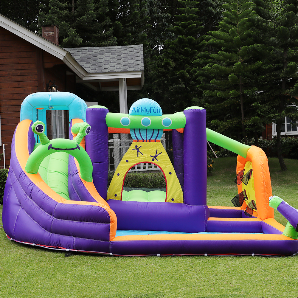 Airmyfun Alien Party Hot Sale New Design Space Bouncy Castle Inflatable Bounce House Commercial Jumping Castle