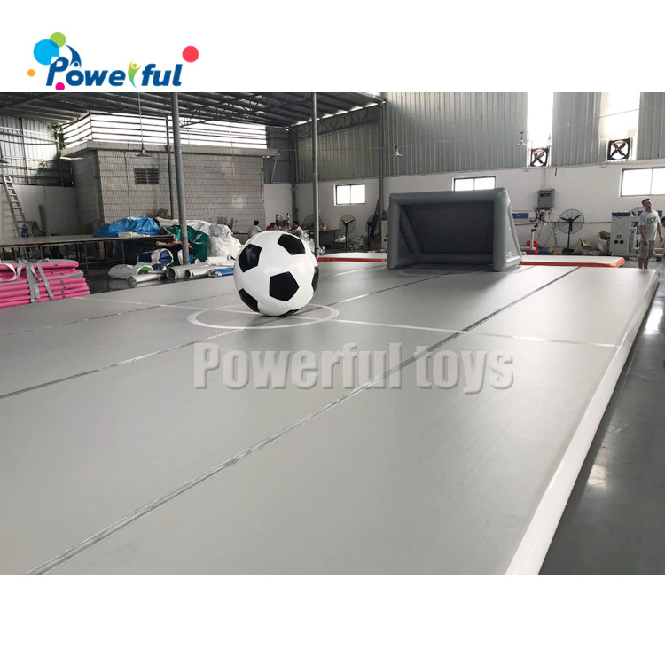 Sporting use cheap square air track inflatable tumble air floor gymnastics crash mats