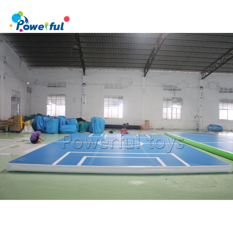 Indoor Basketball Equipment Basketball Air Track Cheap Tumbling Mat Inflatable Gymnastics Air Track