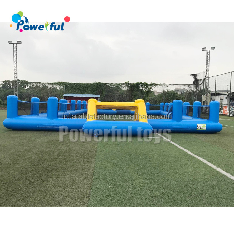 inflatable human bubble soccer paintball arena football pitch for outdoor