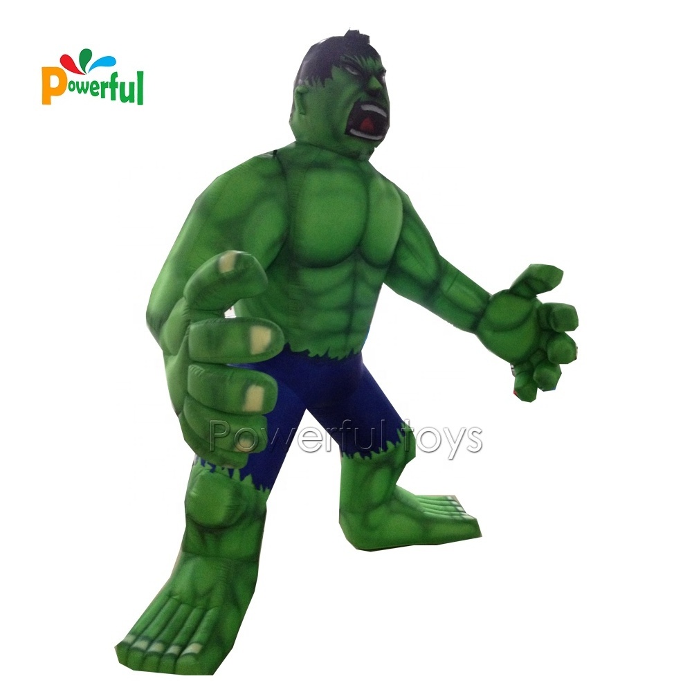 Advertising Oxford inflatable flying Hulk helium balloon