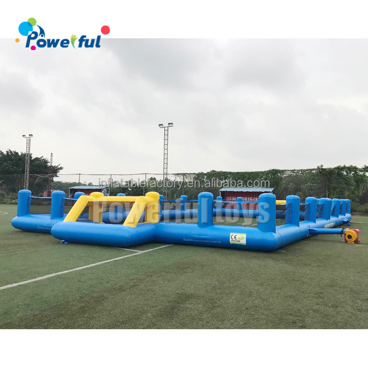 inflatable human bubble soccer paintball arena football pitch for outdoor