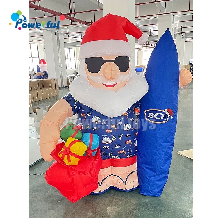 Christmas inflatable santa model inflatable snowman decoration