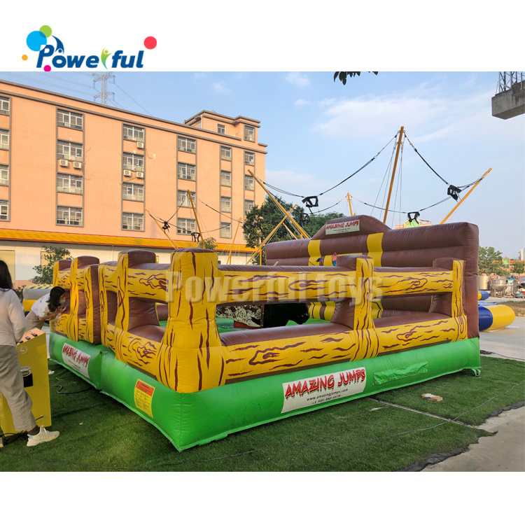 Cheap mechanical bull rental inflatable rodeo bull riding machine with timer mattress