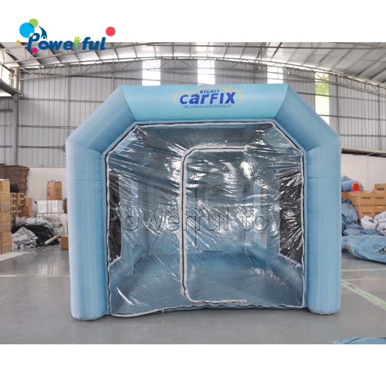 Outdoor mobile car painting booth inflatable spray tanning booths