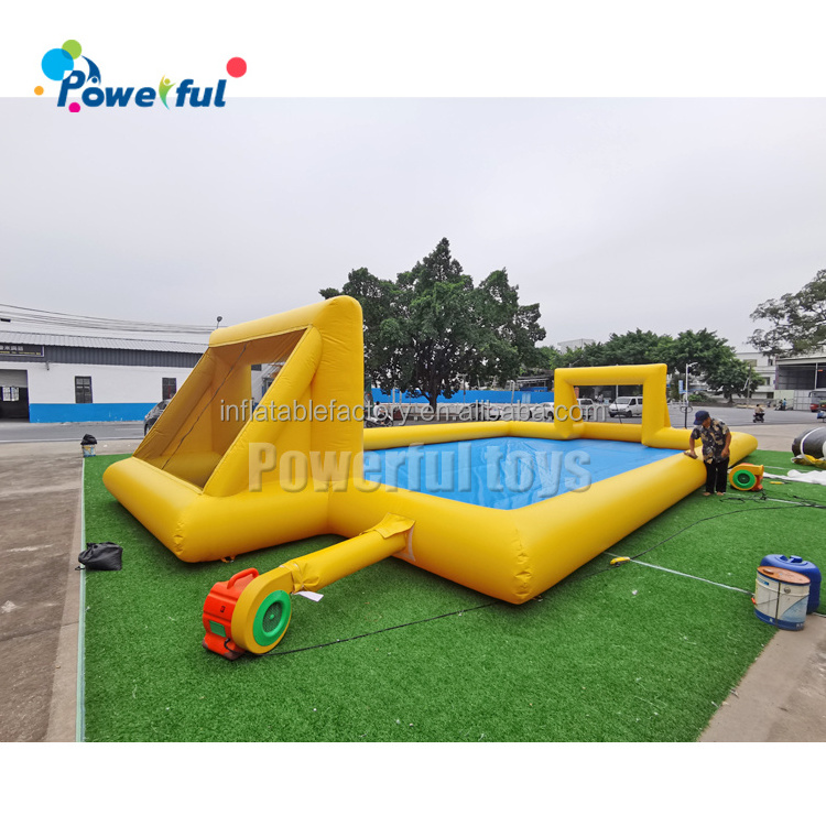 Inflatable Football Target Shootout Goal Inflatable Soccer Door Fun Sport Games For Sale