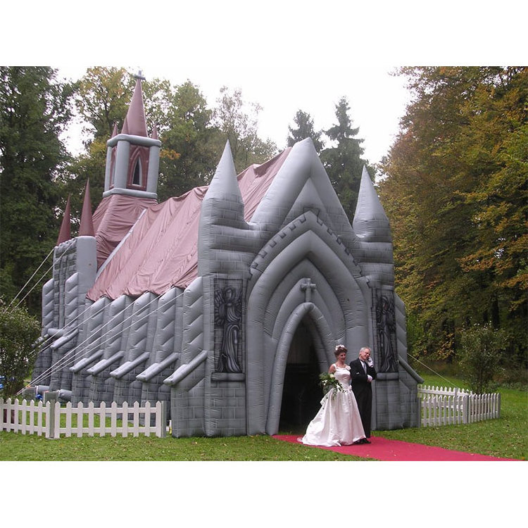 Wedding inflatable church tent inflatable pubs & church for sale