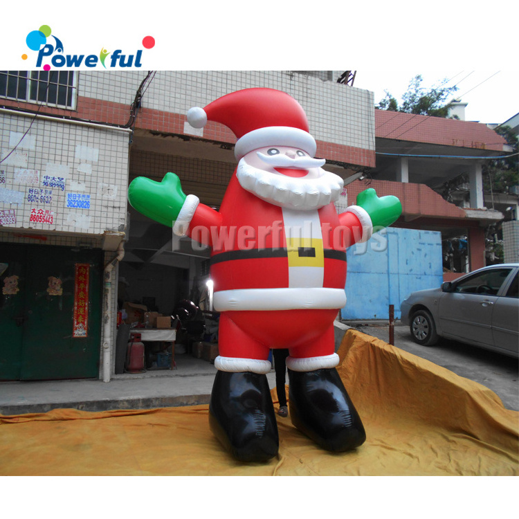 Giant blow up Santa Christmas father advertising holiday decoration inflatable Christmas santa