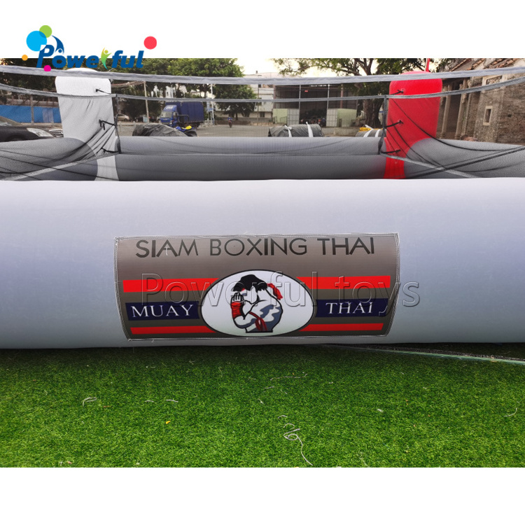 Portable outdoor game bouncy boxing ring inflatable boxing rings for sale