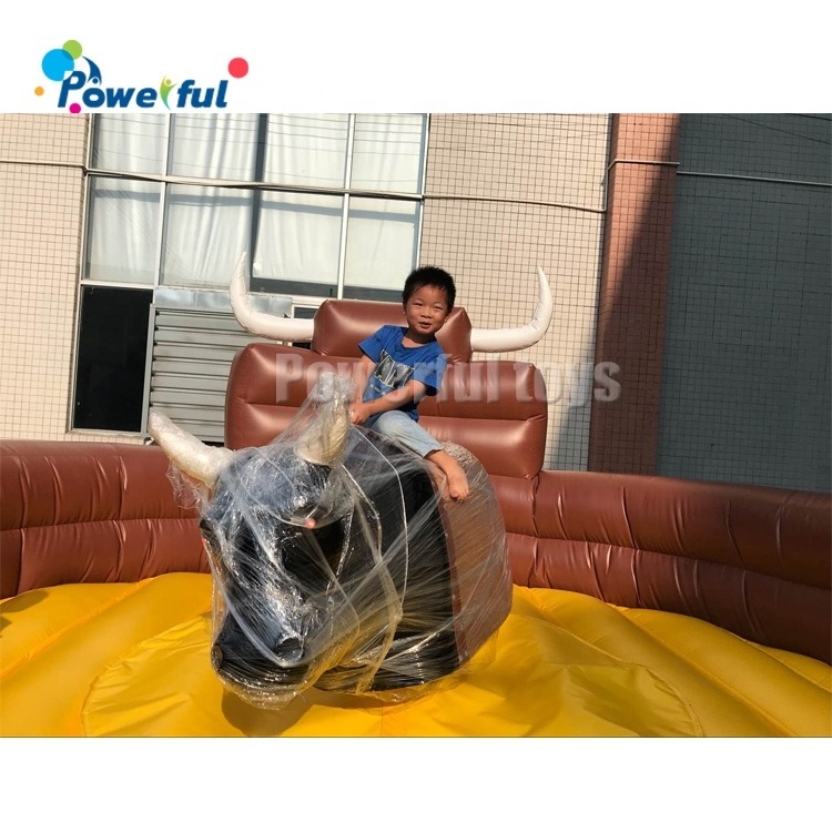 Hot sale inflatable mechanical bull, inflatable rodeo bull for sale