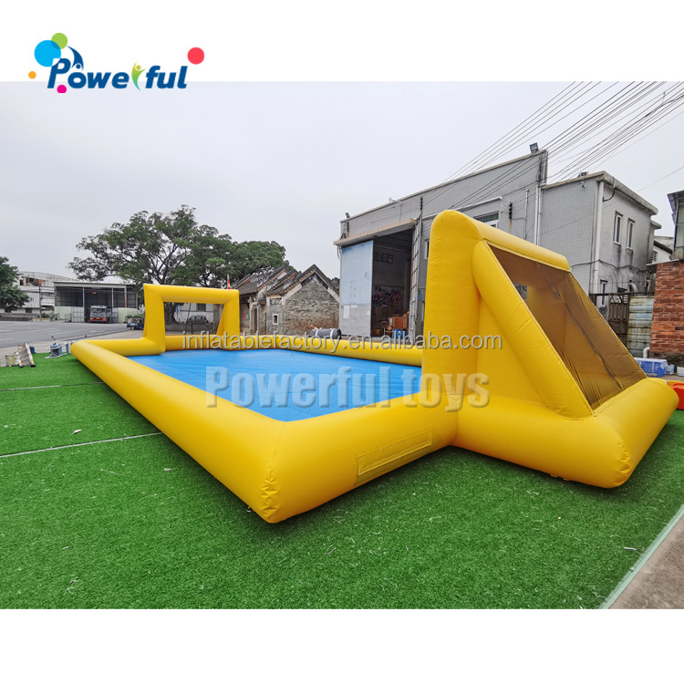 Inflatable Football Target Shootout Goal Inflatable Soccer Door Fun Sport Games For Sale