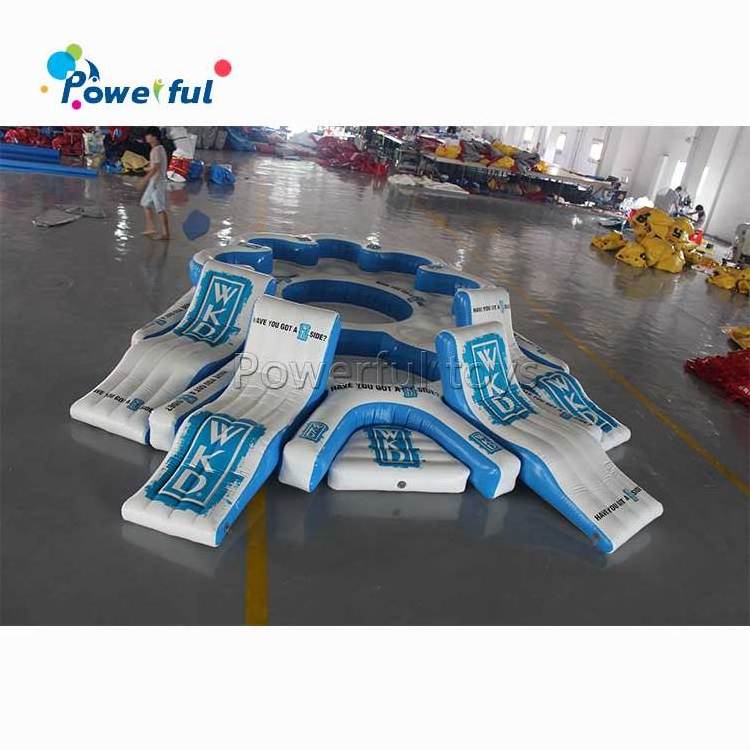 Water Sport Inflatable Towable Ski Sofa / Inflatable Floating Crazy UFO Boats / Inflatable Towable Tube Sofa for 6 person