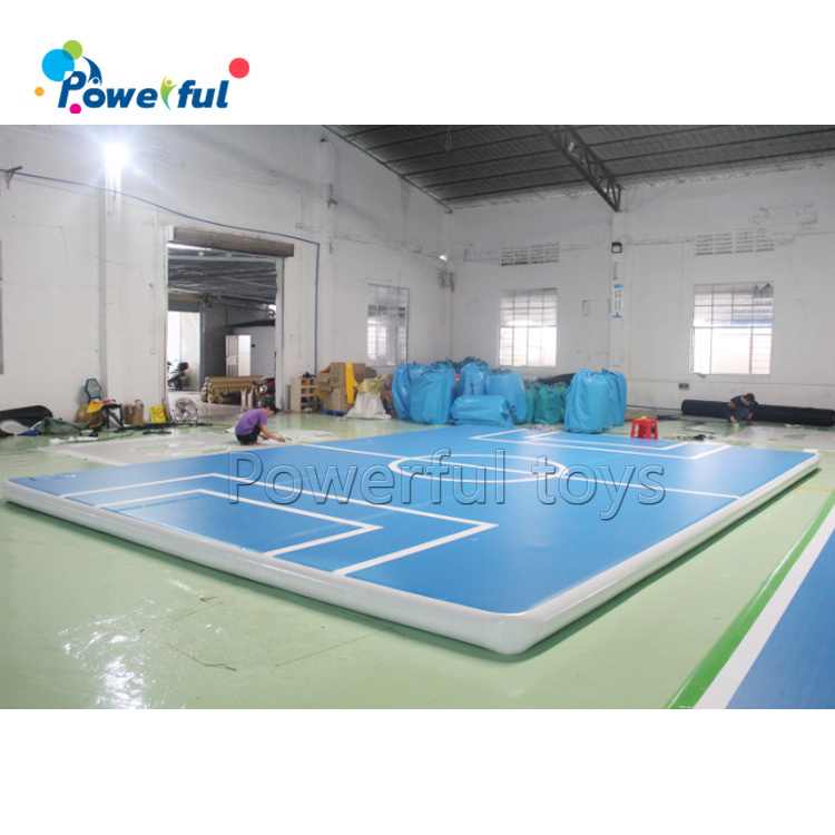 Indoor Basketball Equipment Basketball Air Track Cheap Tumbling Mat Inflatable Gymnastics Air Track