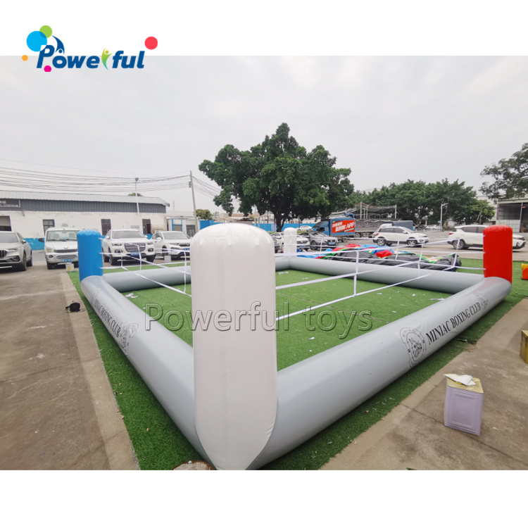 Team building game inflatable battle zone kids and adult wrestling ring inflatable boxing ring