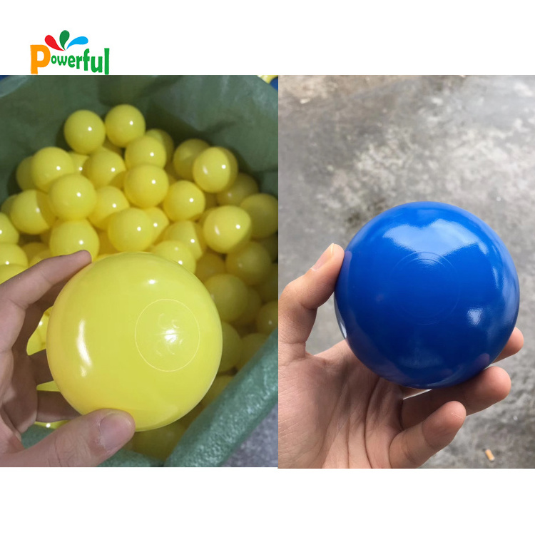 Wholesale cheap color plastic soft anti-flexible ocean ball pit balls