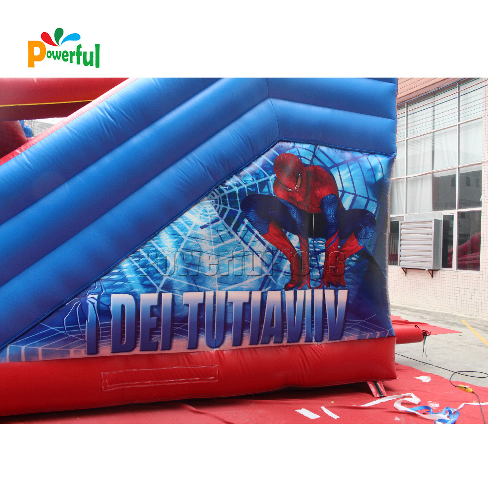 Commercial spider Man Bounce House Inflatable Kids Jumping Castle Playhouse Commercial Spiderman Jump bouncy house