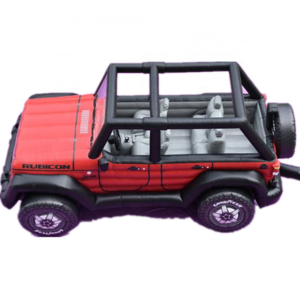 Customized Inflatable Car Shapes Giant Inflatable Jeep Car Model For Advertising