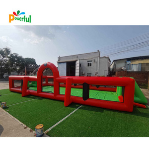 outdoor soccer bumbler balls Air Inflated sports pitch inflatable walls arena football field with inflatable goal