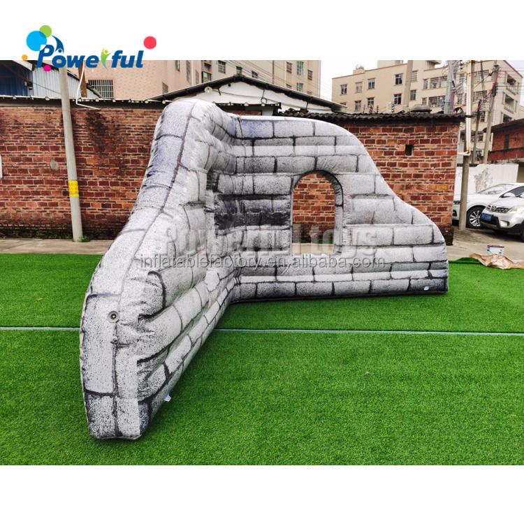 Hot sale sport game air bunker outdoor inflatable paintball bunkers