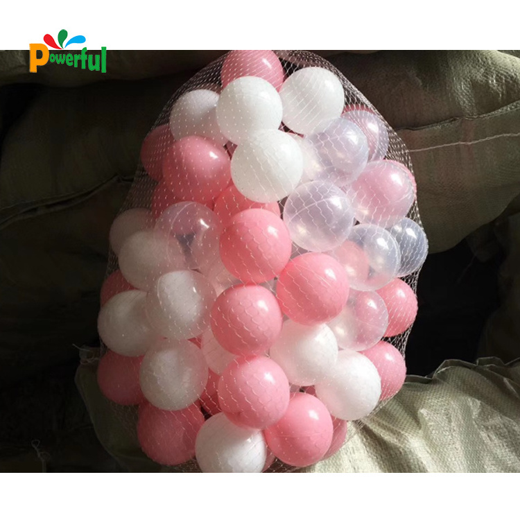 Wholesale cheap color plastic soft anti-flexible ocean ball pit balls