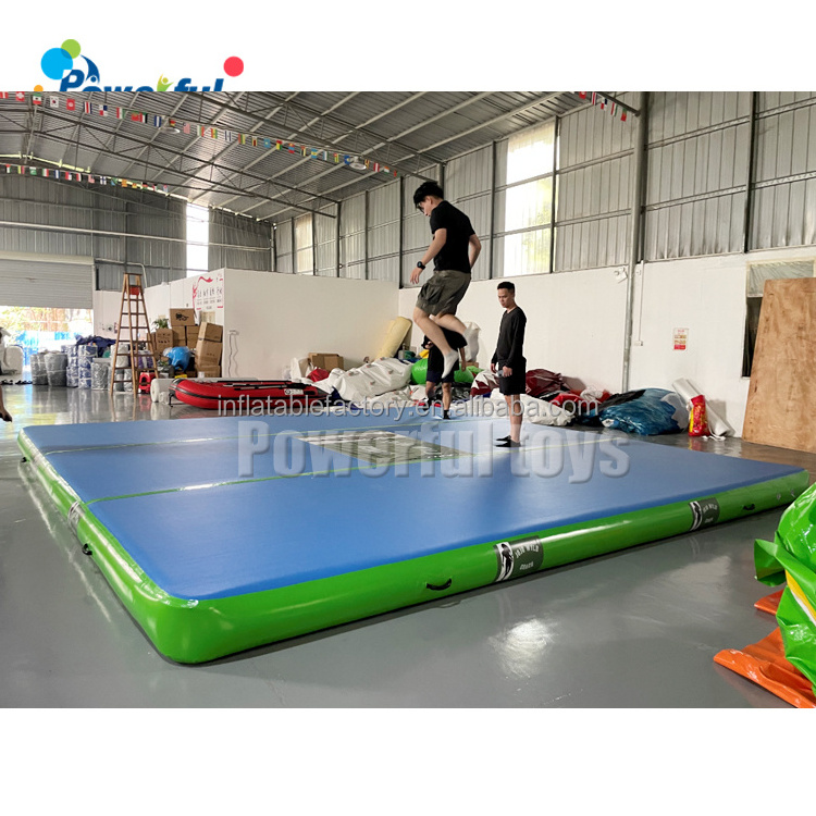 Air floor Square inflatable jumping pad tumbling mats gymnastics air track air trick pro