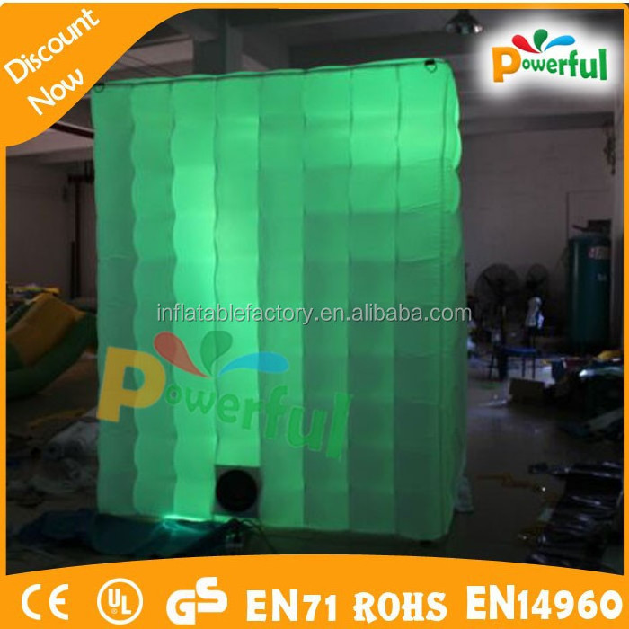 new portable colorful inflatable photobooth photo booth inflatable for sale