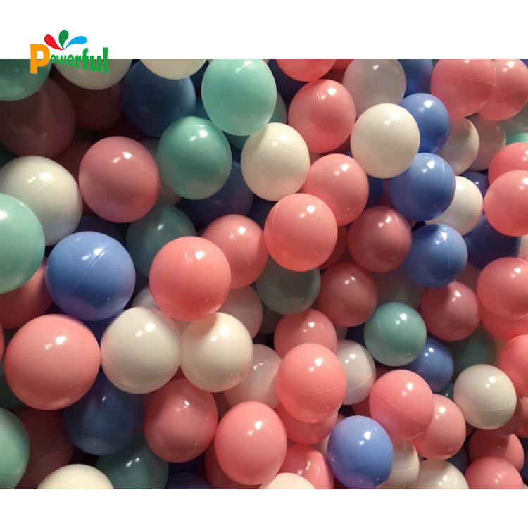 Wholesale cheap color plastic soft anti-flexible ocean ball pit balls