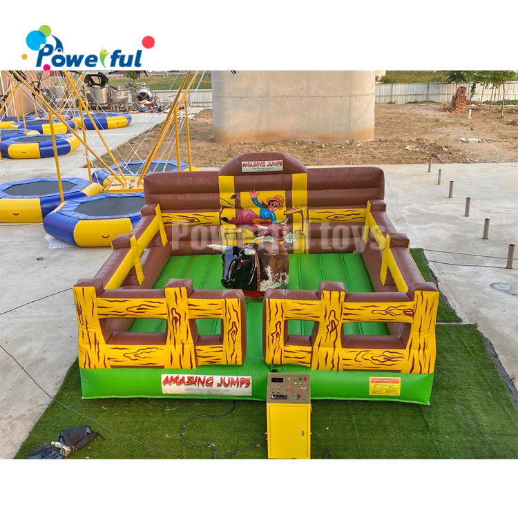 Factory price inflatable mechanical bull for sale  bull riding machine