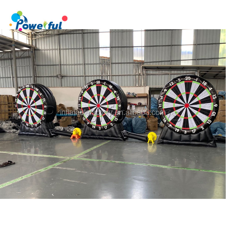 New design inflatable sport game inflatable soccer dart sticky football dart game for sale