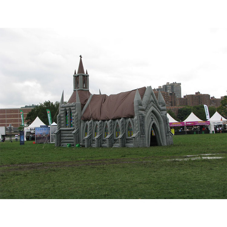 Wedding inflatable church tent inflatable pubs & church for sale