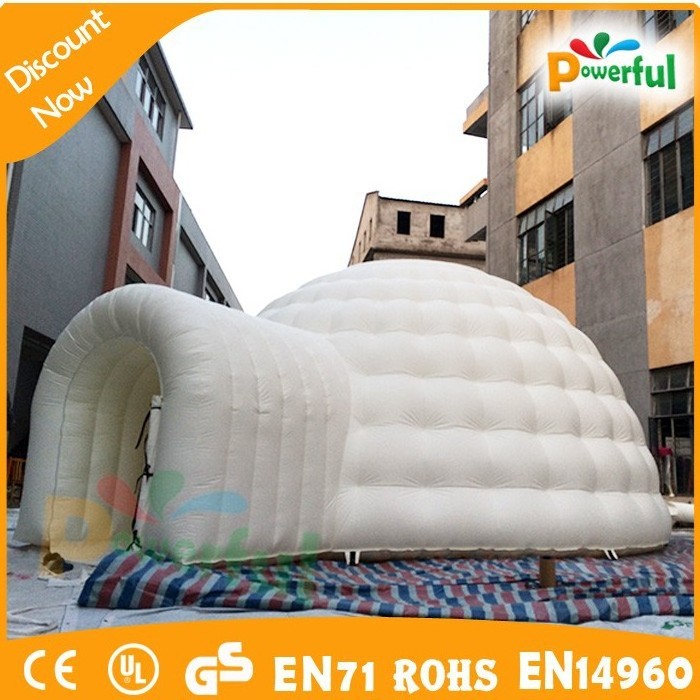 New fashion inflatable snow igloo,outdoor inflatable igloo tent