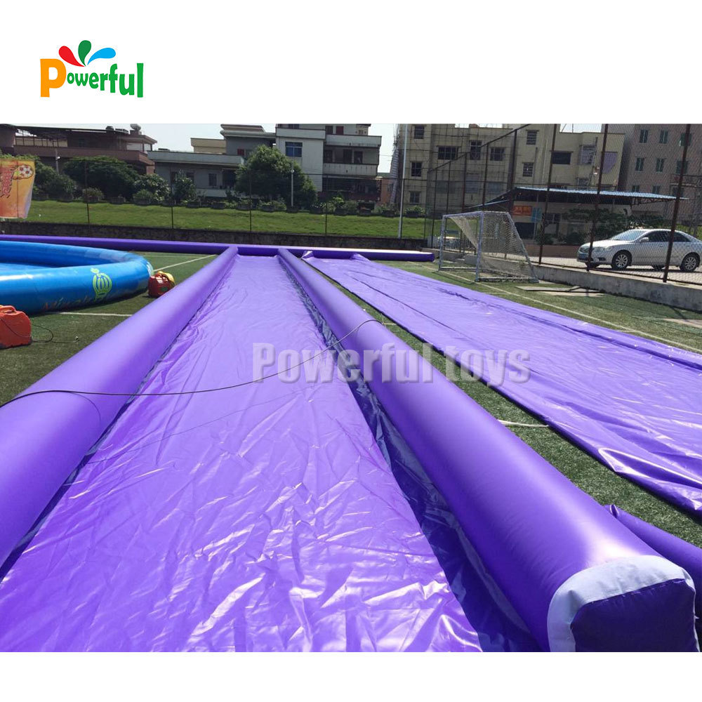 High quality 120mL Inflatable Giant Water Slide Slip N Slide Inflatable City Of Water Slide For Adult