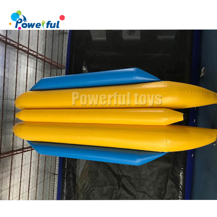 10 seats towable inflatable banana floating boat  for water sports