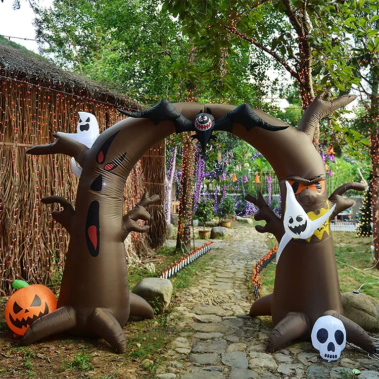 commercial High Quality Outdoor Halloween Inflatable entrance Indoor Home Garden Yard advertising inflatable halloween arch