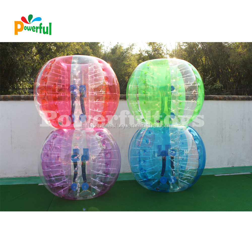 New design inflatable bumper ball/bubble suit/inflatable human bubble ball giant bubble ball