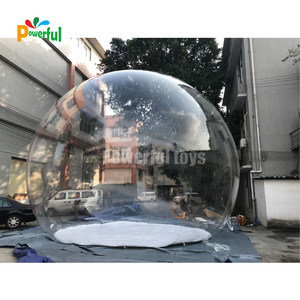 8m dia inflatable transparent bubble dome tent for sales