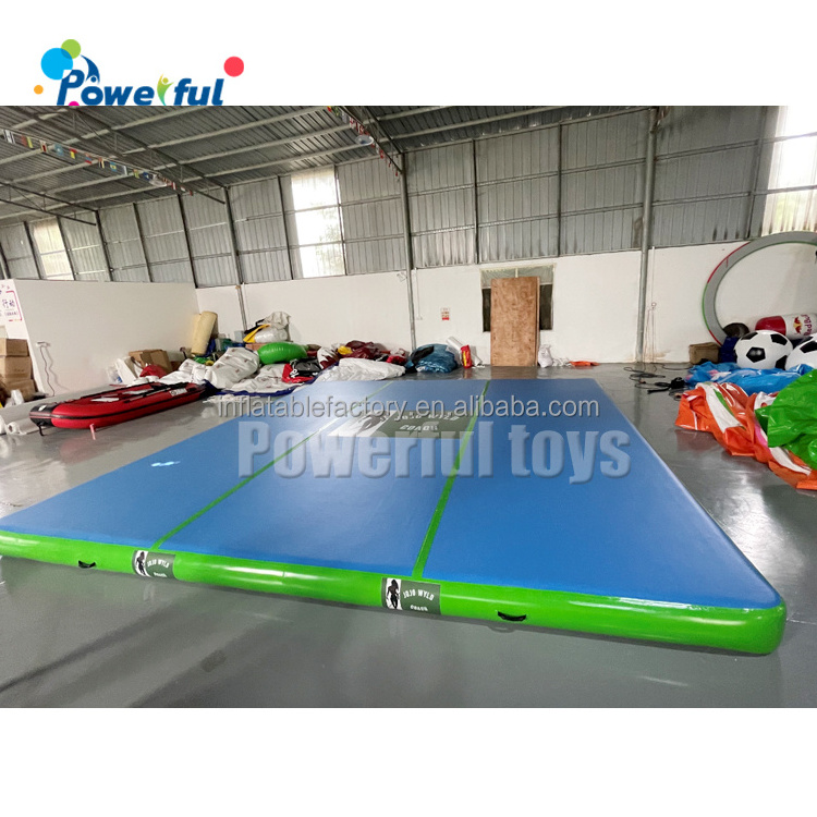 Air floor Square inflatable jumping pad tumbling mats gymnastics air track air trick pro